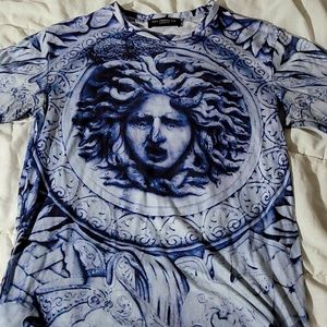 Stone Medusa Versace tee shirt